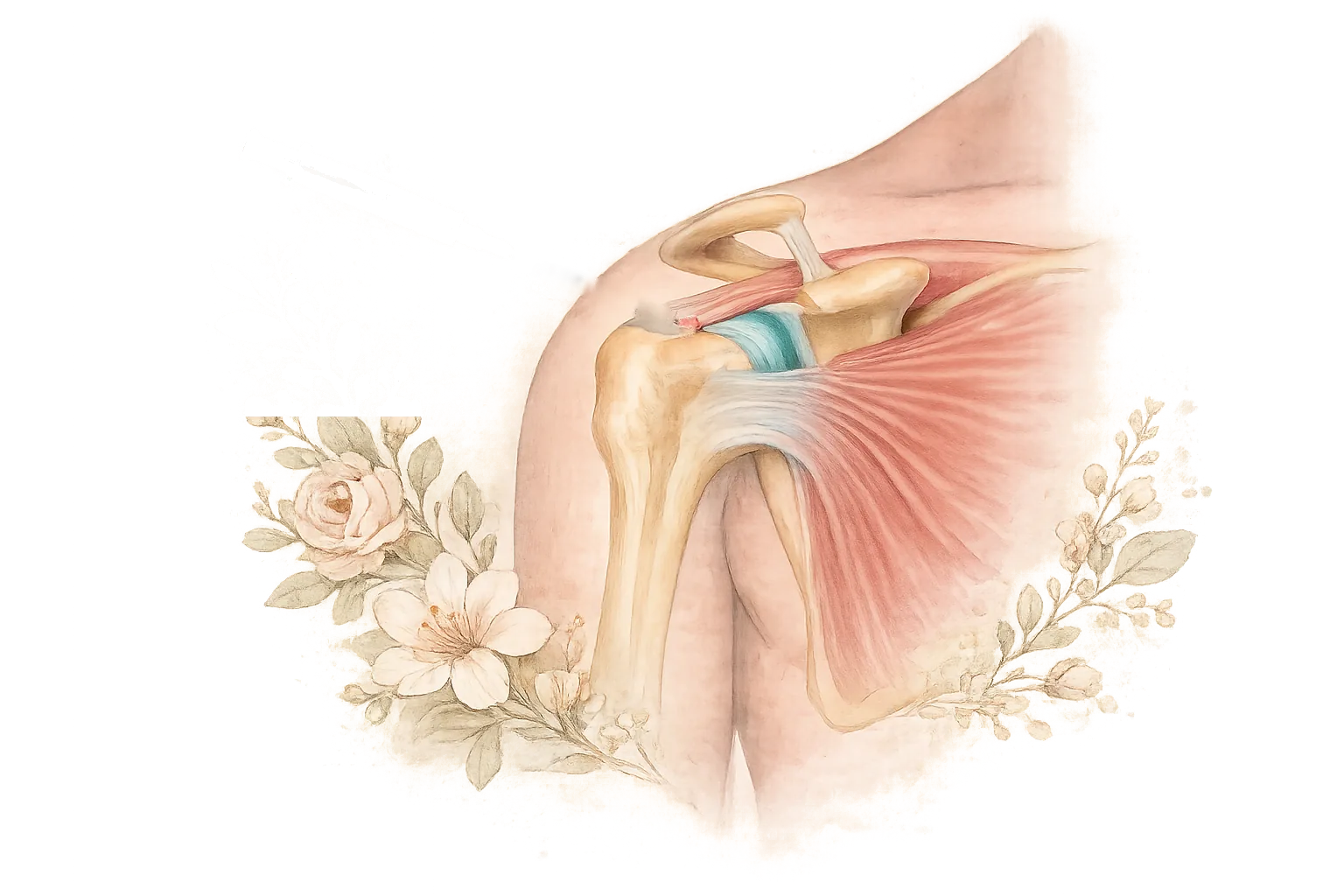 Musculoskeletal ultrasound illustration